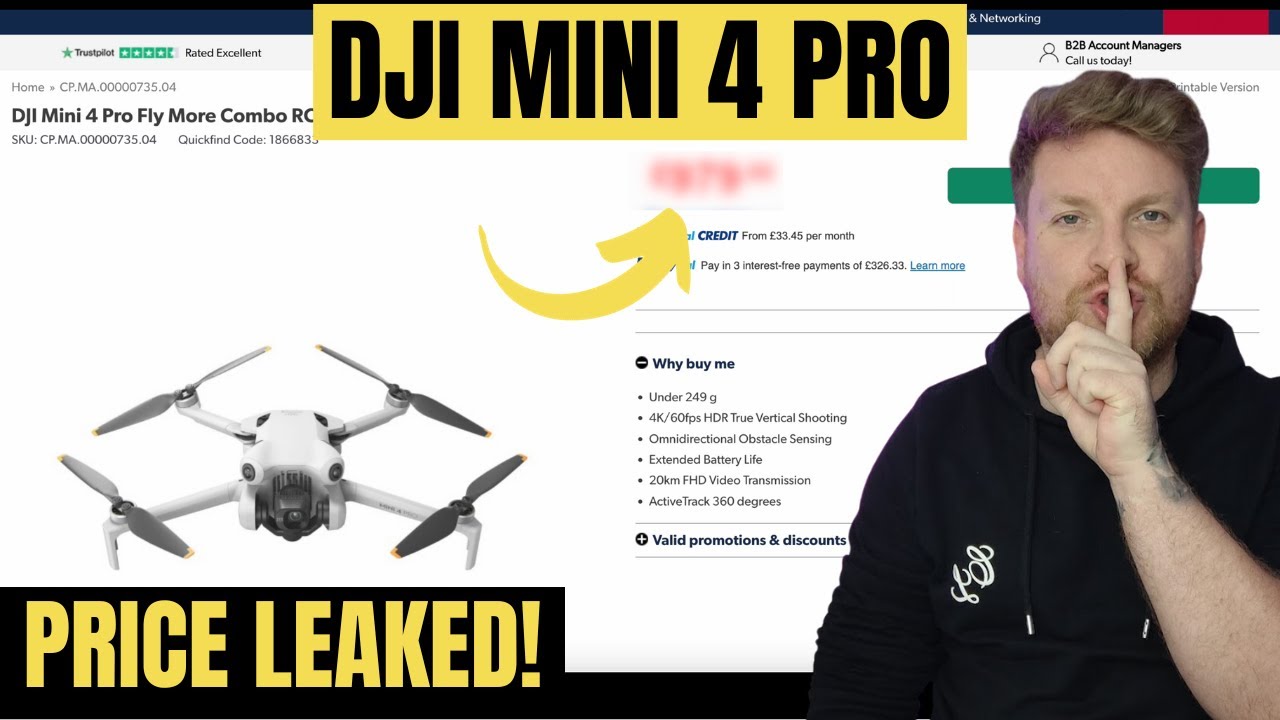 DJI Mini 4 Pro - Should YOU Buy it? - PRICE REVEALED! - YouTube - Dji Mini 4 Pro Black Friday Deals