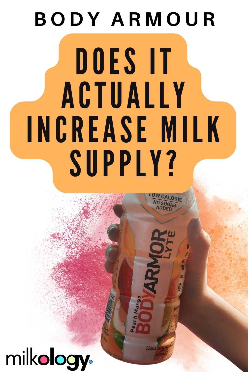 Does Body Armor ACTUALLY Increase Milk Supply? — Milkology® - How Many Body Armor A Day For Breastfeeding