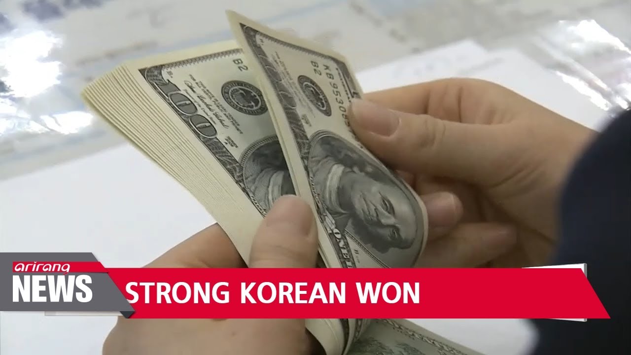 Dollar-to-won exchange rate falls below 1,100 - YouTube - How Many Dollars Is 100 000 Won