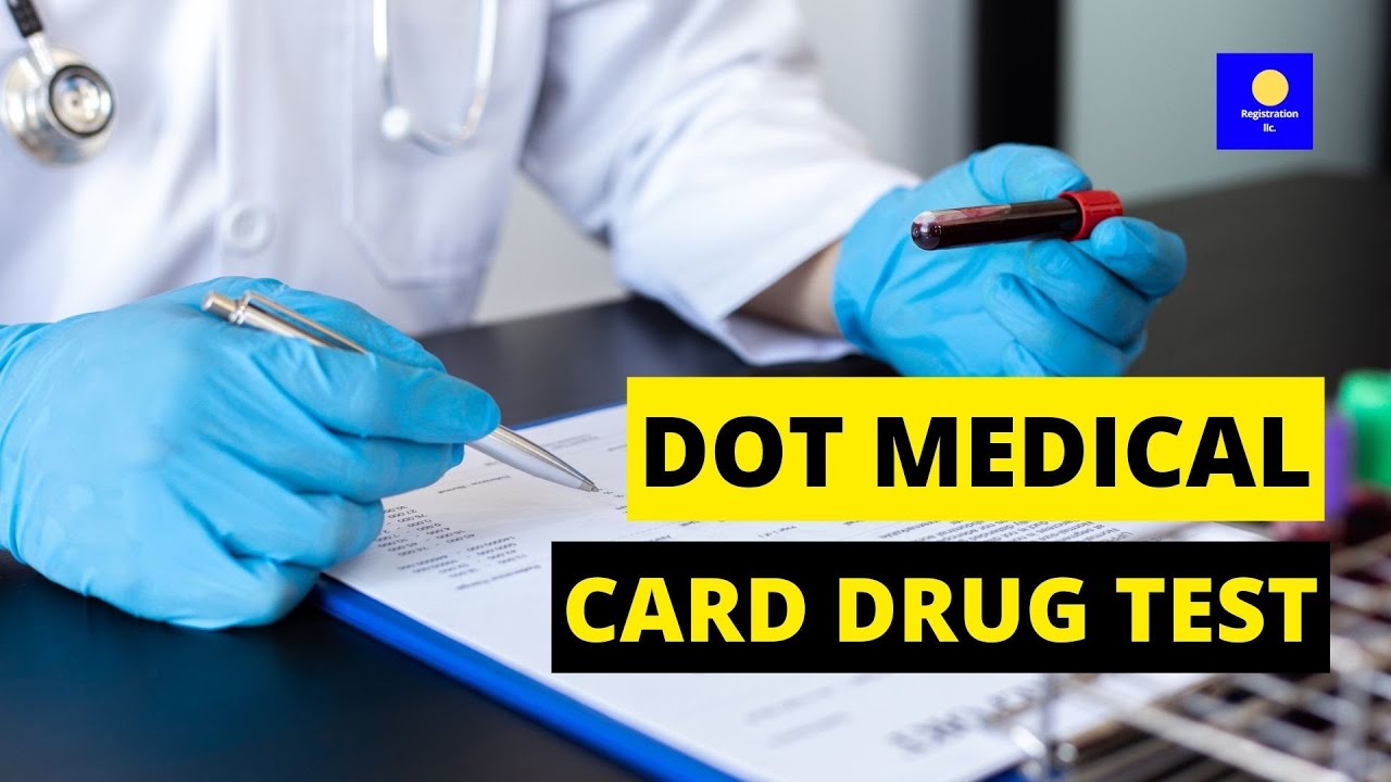 DOT Medical Card Drug Test - YouTube - Do Carts Show Up On Drug Tests