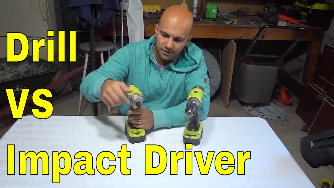 Drill VS Impact Driver-The Differences - YouTube - Compared To A Common Drill An Impact Driver Has