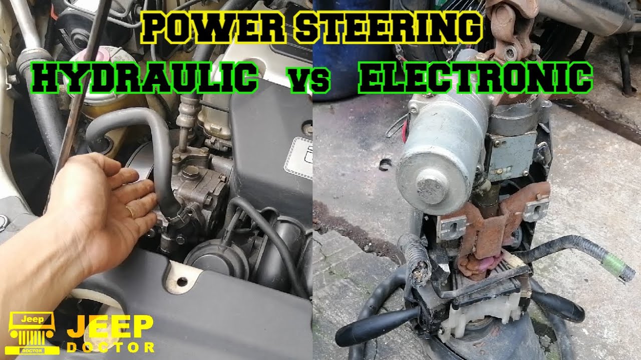 ELECTRONIC POWER STEERING vs HYDRAULIC POWER STEERING - YouTube - Electric Power Steering Vs Power Steering
