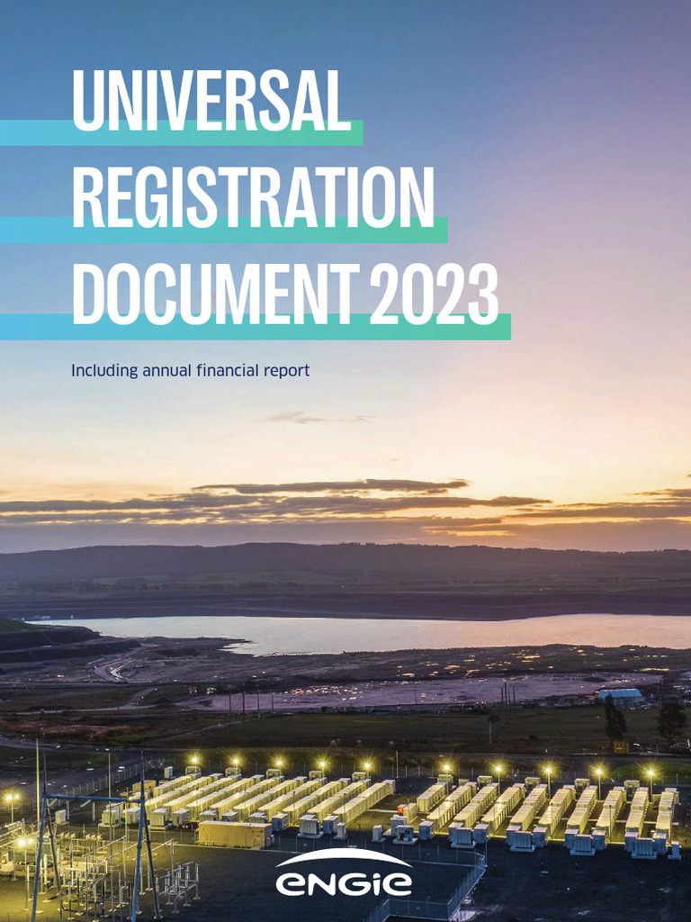 Engie - 2023 Universal Registration Document | PDF | Renewable Energy - Hermès 2023 Universal Registration Document Revenue 2023 2022 2021