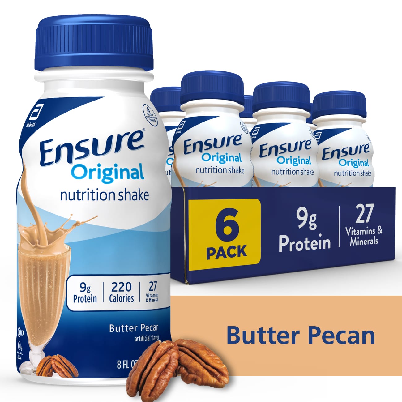 Ensure Original Nutrition Shake Ready-to-Drink 8 fl oz, 6CT | Pick Up - Ensure You Record Data About Your Communication Devices
