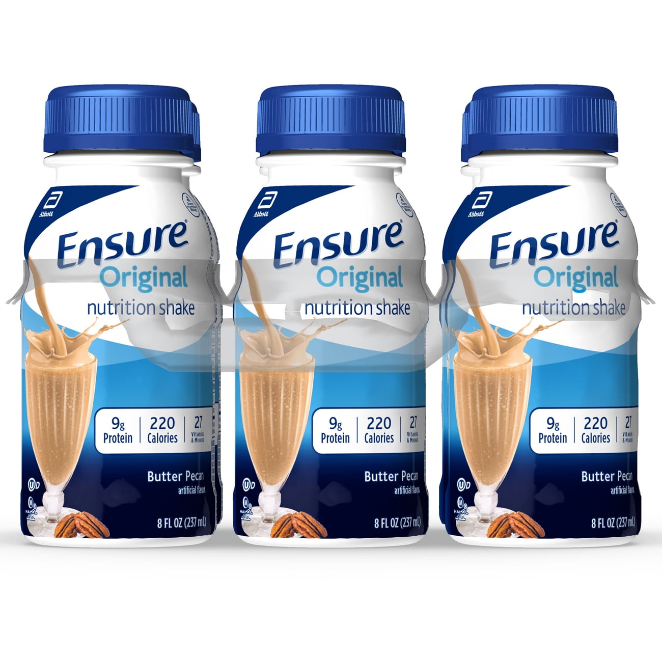 Ensure Original Nutritional Drink, Butter Pecan, 8 fl oz, 6 Count - Does Ensure Plus Help Gain Weight