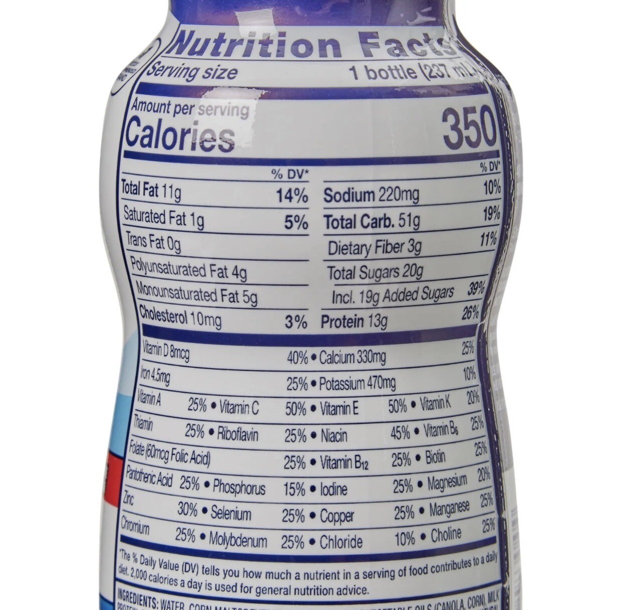 How Many Calories In Ensure Plus