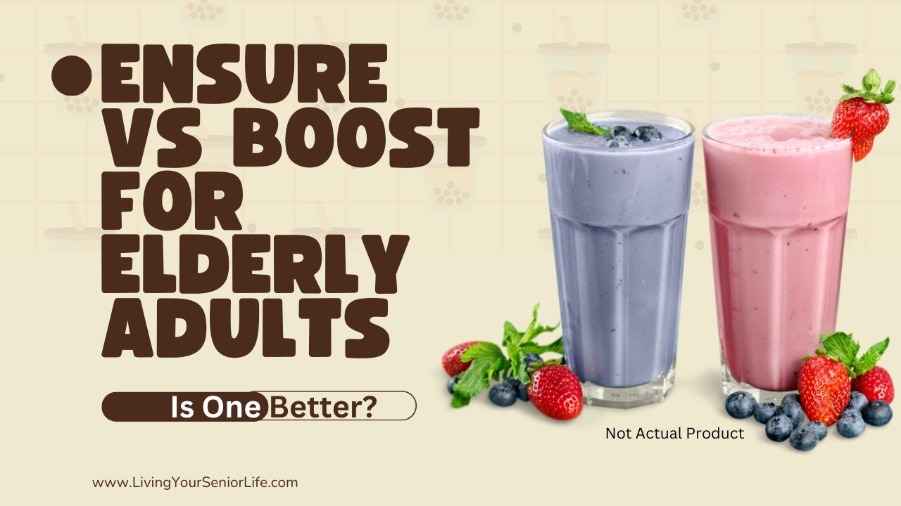 Ensure vs Boost for Elderly Adults: Is One Better? - YouTube - Ensure Dosage Per Day For Adults