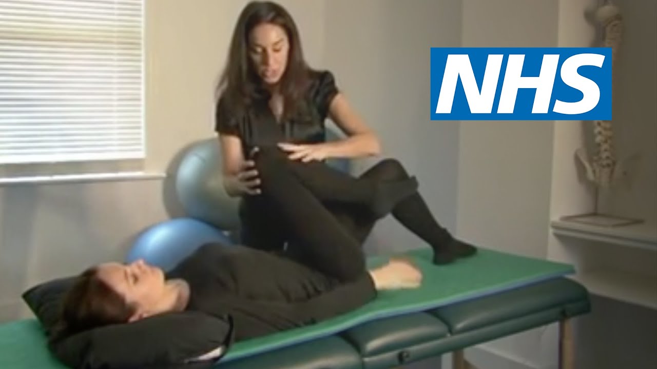 Exercises for sciatica: spinal stenosis | NHS - YouTube - Exercises For Spinal Stenosis And Sciatica