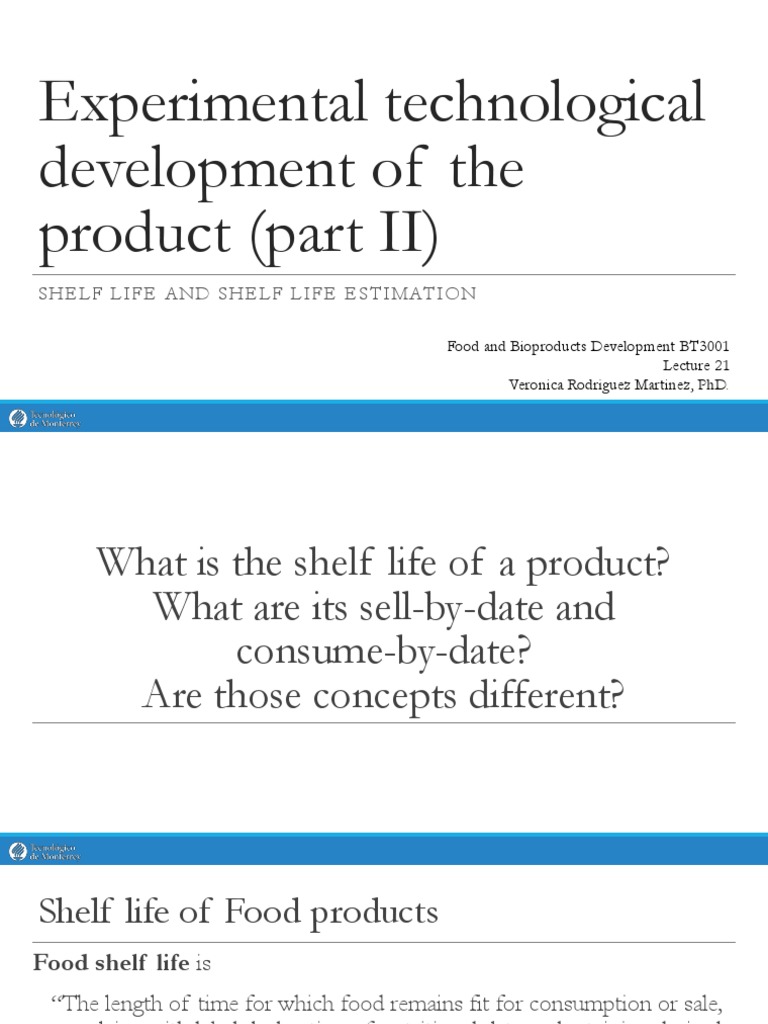Technological Development Of A Chemical Product Often