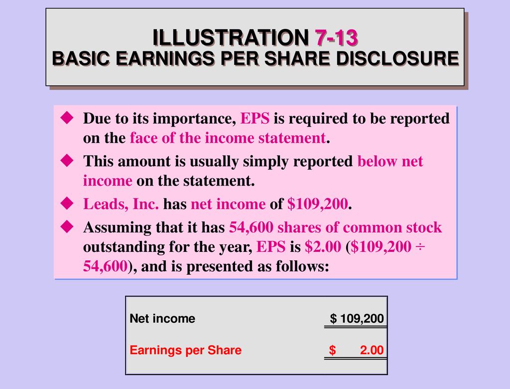 Financial Accounting, 4e Weygandt, Kieso, & Kimmel - ppt download - Earnings Per Share Is Disclosed At The Bottom Of The