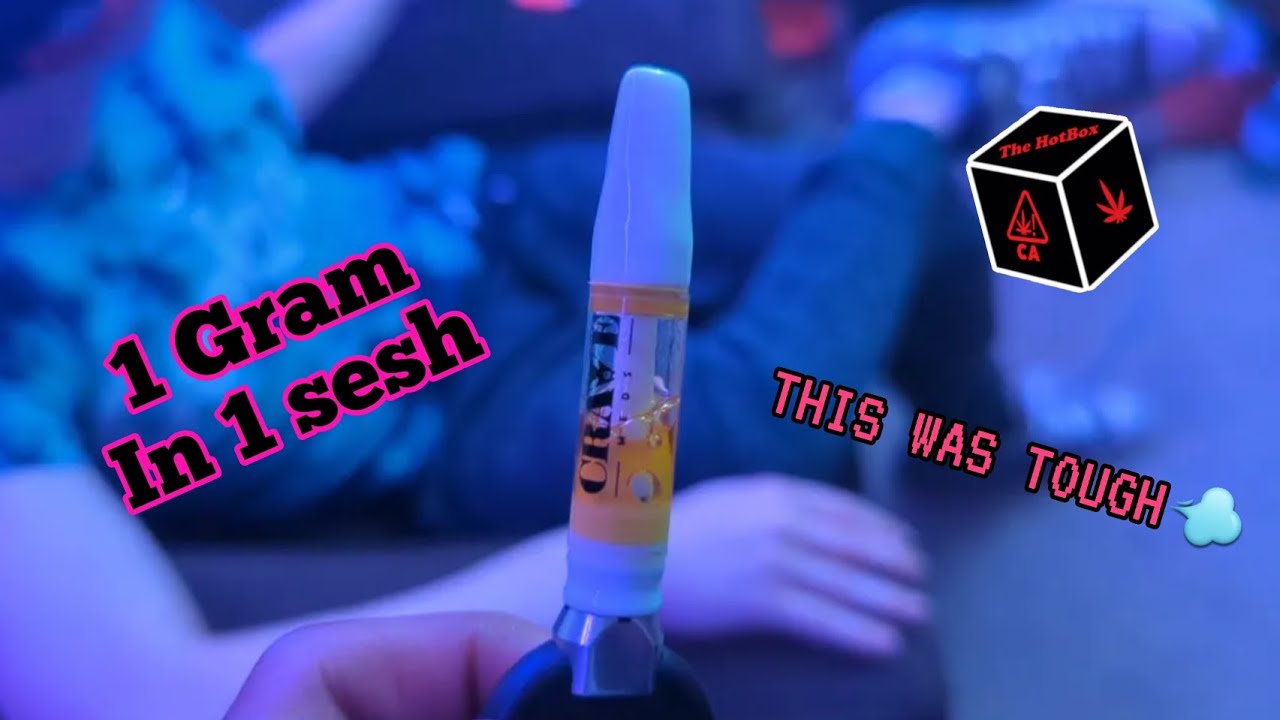 Finishing a Gram Cartridge in 1 Sesh!! - YouTube - How Long Does A Gram Cart Last