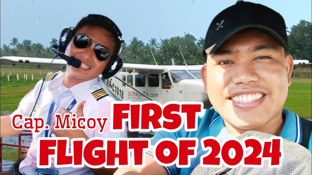 First Flight of 2024. ️ Maconacon - Cauayan Airport. Kahit Maulan - Dominican Airport Passenger Traffic Records 2024