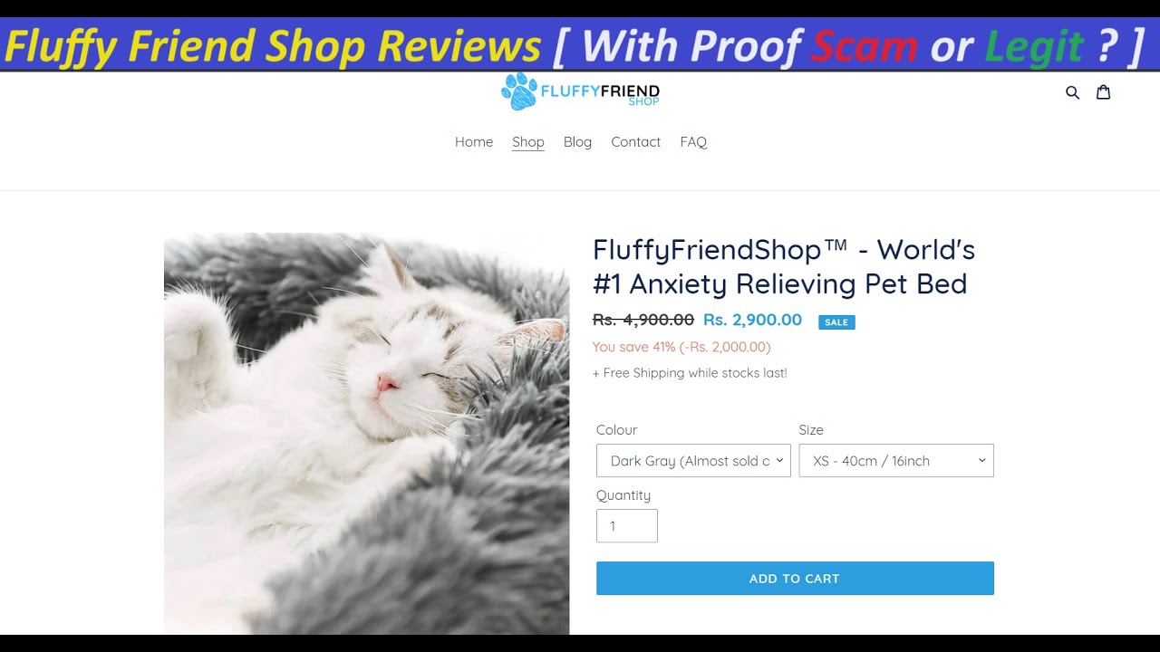 Fluffy Friend Shop Reviews [ With Proof Scam or Legit - Fluffco Reviews Complaints Consumer Reports Bbb