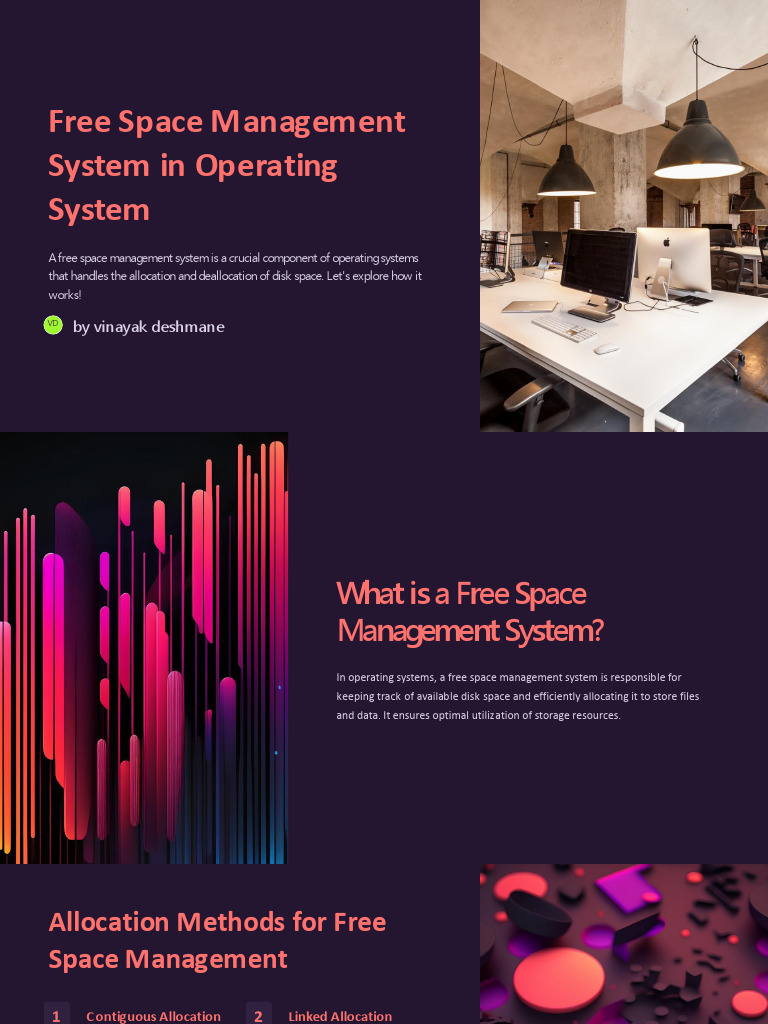 Drivers Need A Space Management System Because