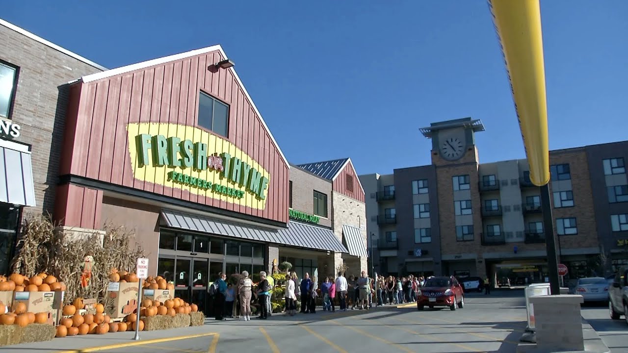 Fresh Thyme Farmers Market Opens - YouTube - Fresh Thyme Farmers Market East Lansing Mi