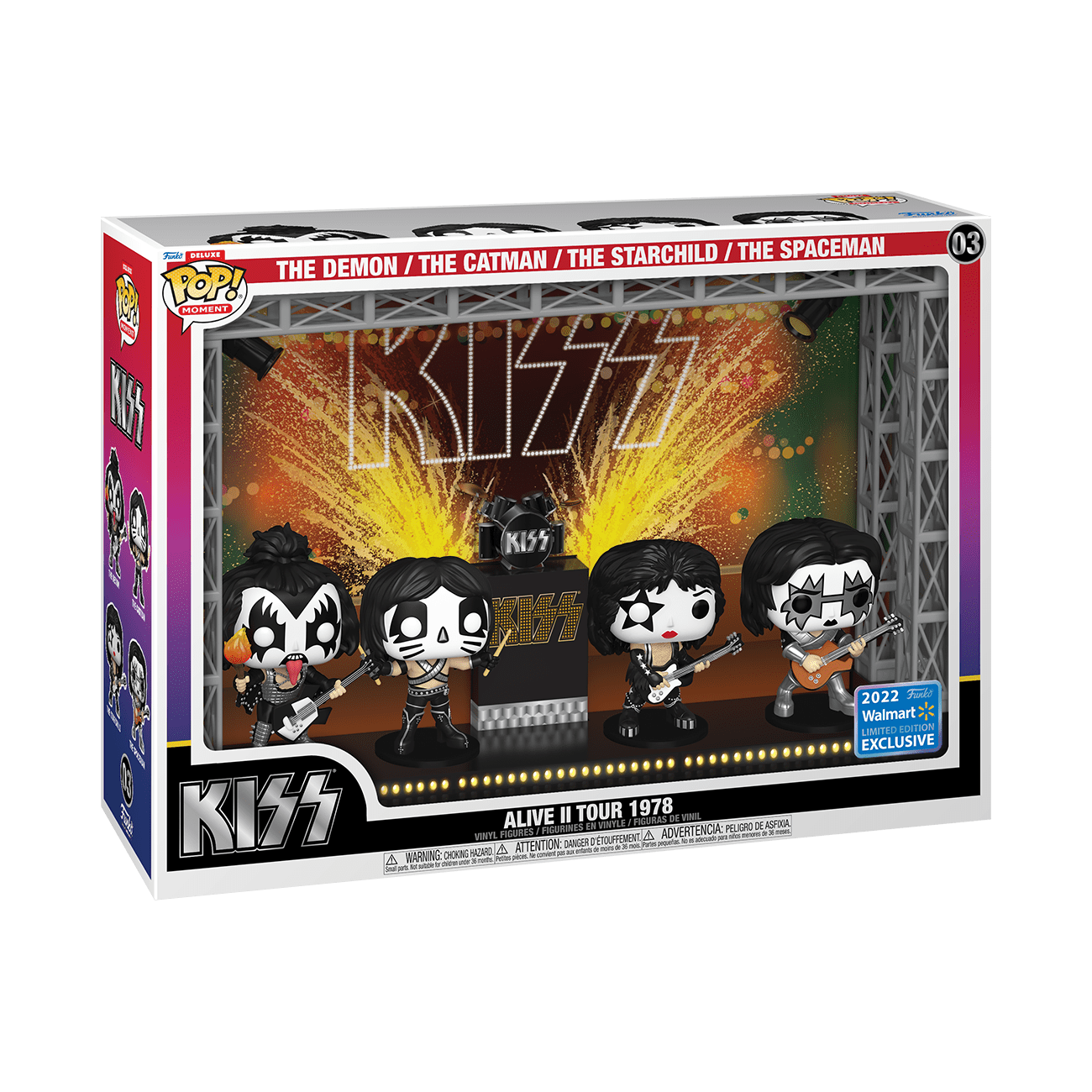 Funko Pop! Moment Deluxe: Kiss’ Alive II Tour in 1978 Vinyl Figures - Pop Slots Free Chips Links Today