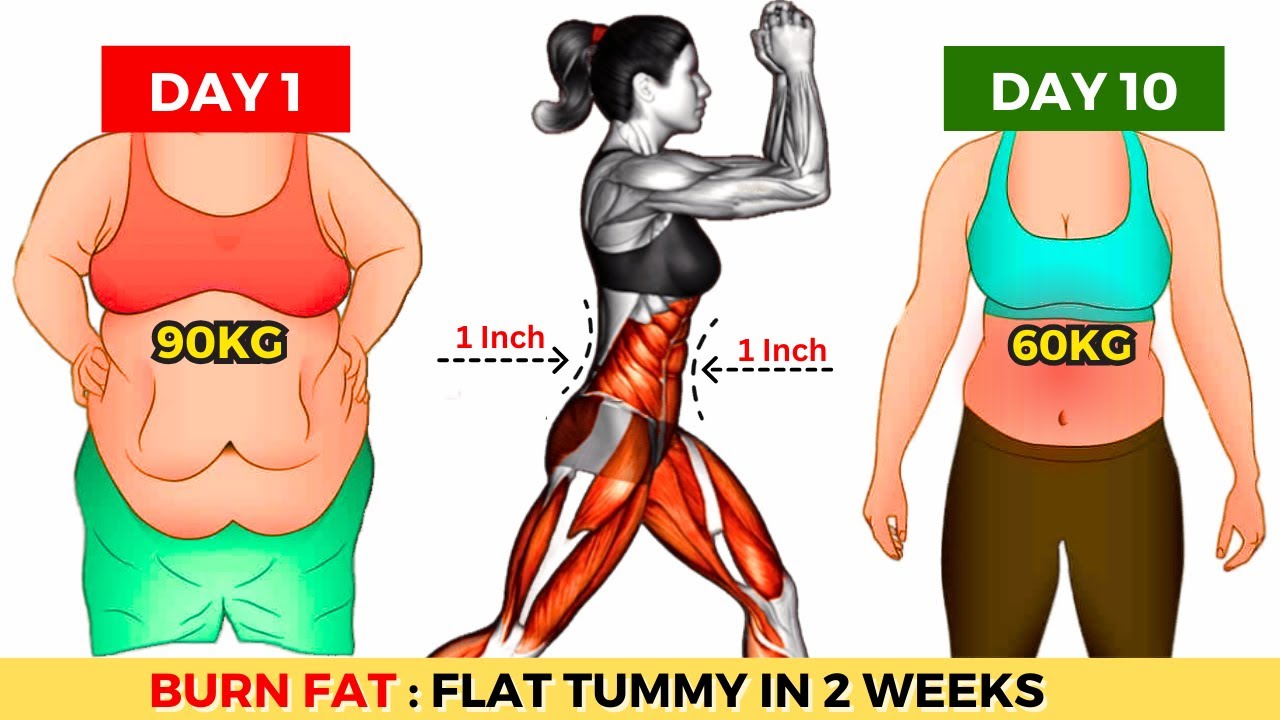 Get Rid Of 'Hanging Belly' 30-min FLABBY STOMACH Standing Workout - YouTube - Lifting Weights In The Morning On An Empty Stomach