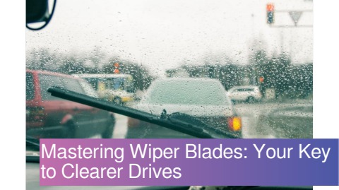 Wiper Blades Only Work On High