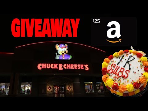 GIFT CARD GIVEAWAY + 1000 Subscriber Celebration @ Chuck E Cheese - Chuck E Cheese Launches Subscription Membership Program