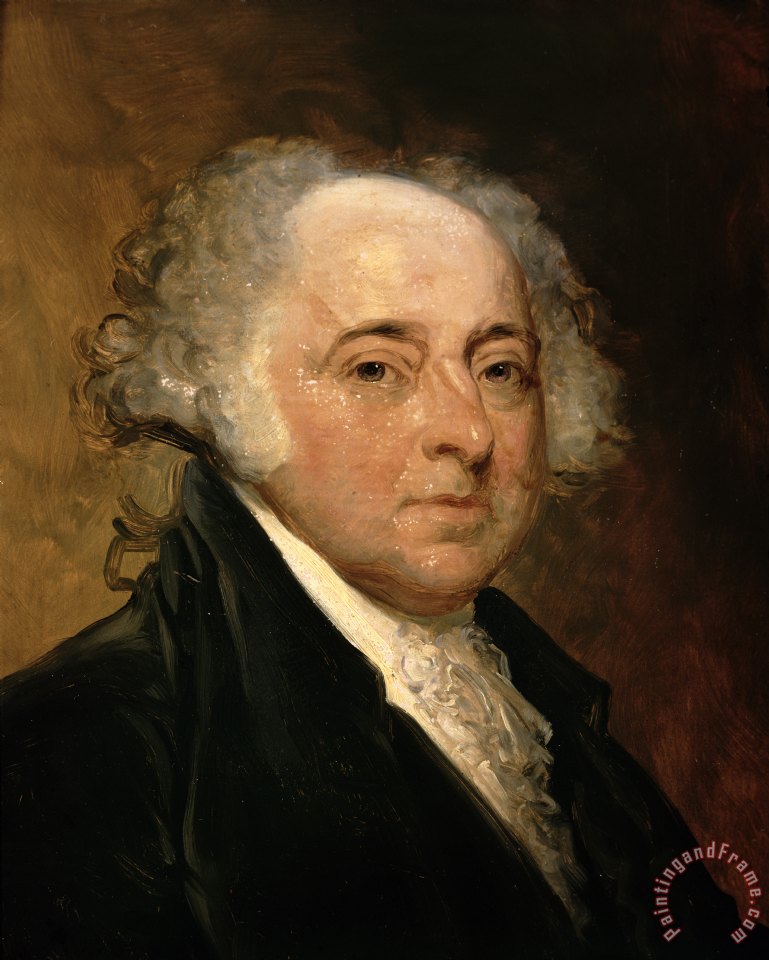 Gilbert Stuart Portrait of John Adams painting - Portrait of John Adams - Adams Diversified Equity Fund Tender Offer