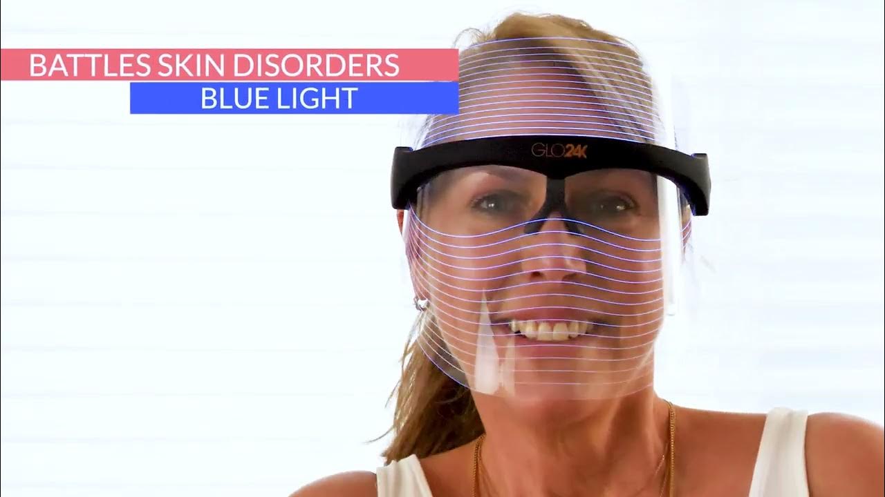 GLO24K 7 Color LED Beauty Mask - YouTube - Glo24k 7 Color Led Beauty Mask