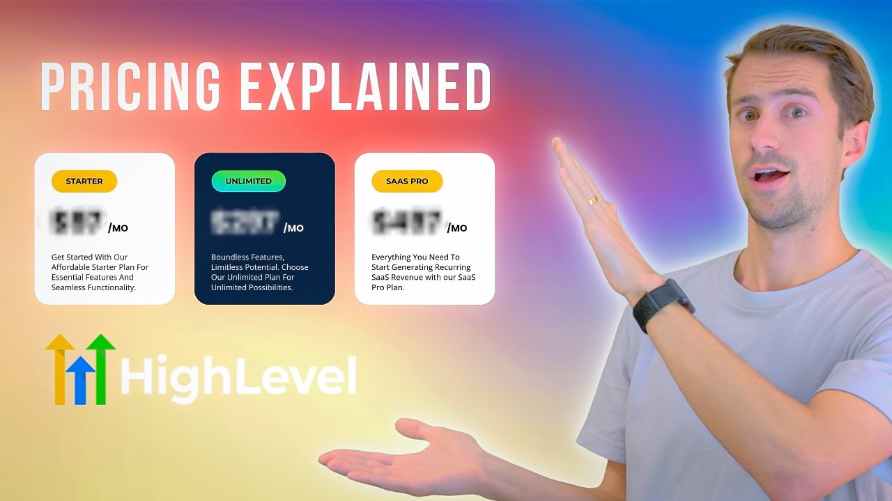 GoHighLevel Pricing Explained | Which Plan Is Best? - YouTube - How Much Does Go High Level Cost
