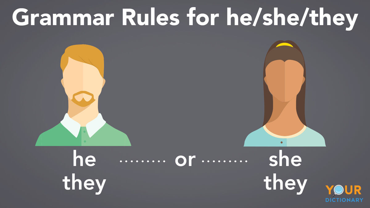 Grammar Rules for He/She/They Usage | YourDictionary - He Man Defender Of The Universe