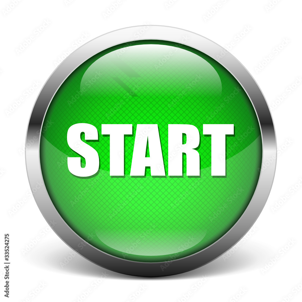 green START icon Stock Vector | Adobe Stock - How To Start An Online Tarot Reading Business