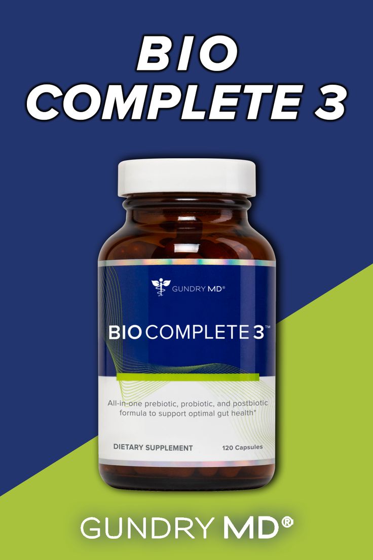 Gundry Md Bio Complete 3 120 Capsules Prebiotic Probiotic Details