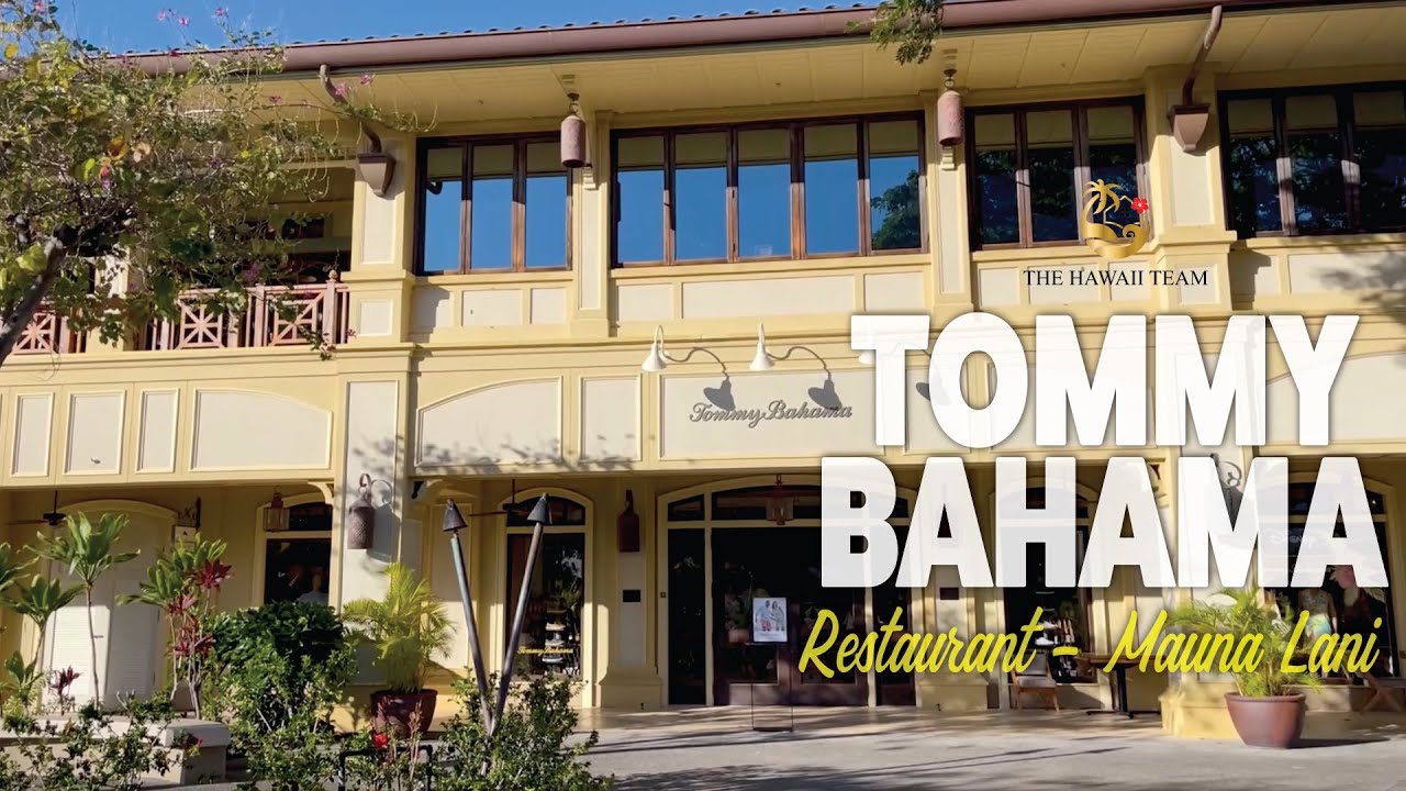Hawaii Team Tips - You've Got to Try Tommy Bahama Restaurant - YouTube - Tommy Bahama Restaurant Big Island Hawaii