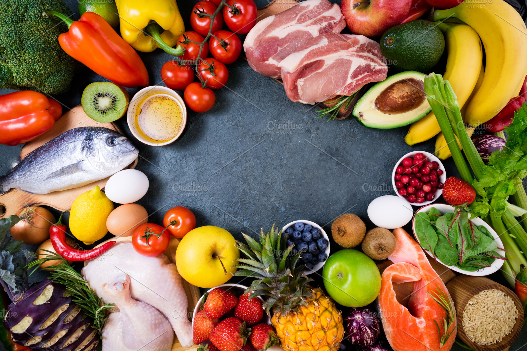 Healthy Food Background - Healthy Minors Llc Or Healthy Minors Pediatric Urgent Care