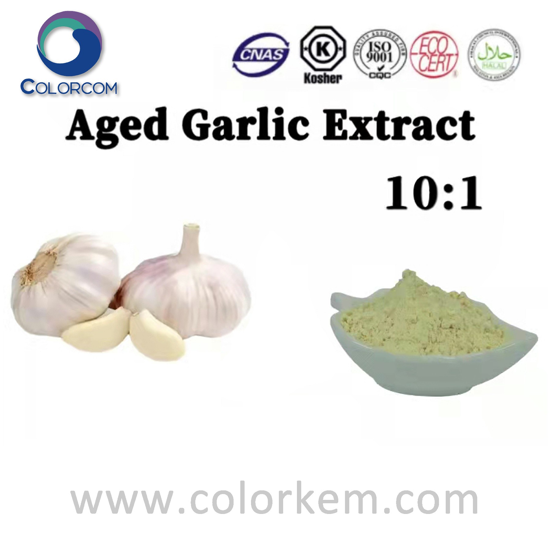 High Quality Levetiracetam Manufacturer and Supplier, Factory | COLORKEM - Aged Garlic Extract Vs Raw Garlic