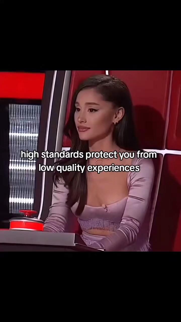 High standards protect you from low quality experiences . | Feminine - High Standards Protect You From Low Quality Experiences