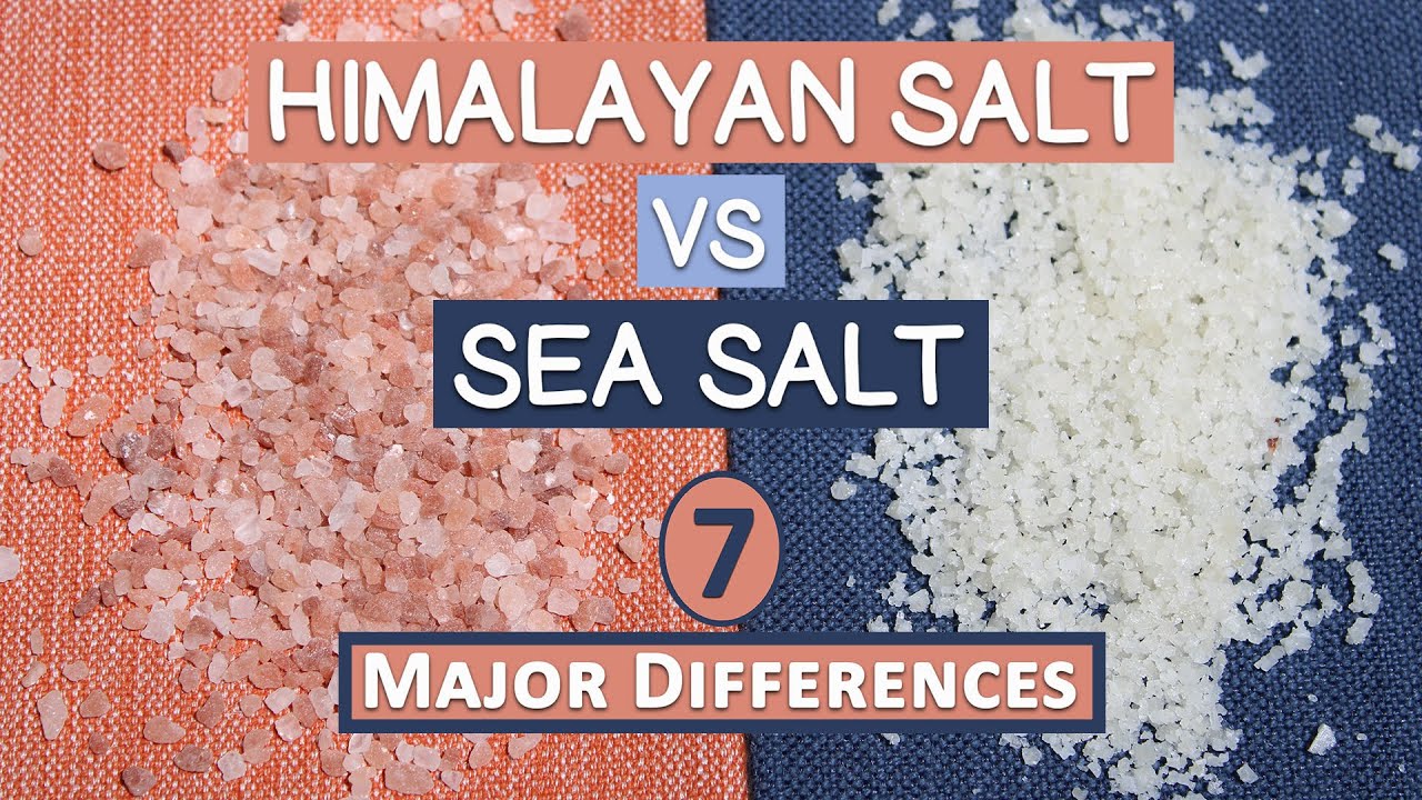 Himalayan Salt Vs Sea Salt, 7 Major Differences - YouTube - Himalayan Pink Salt Vs Epsom Salt