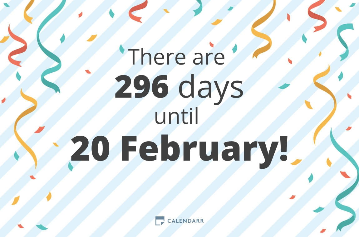 How many days until 20 February - Calendarr - How Many More Days Until Feb 21