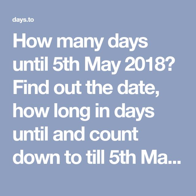 How Many Days Until May 15 2027
