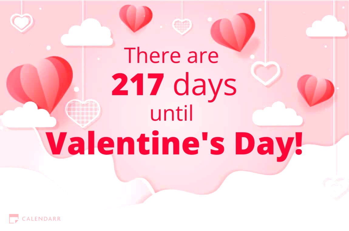 How many days until Valentine's Day - Calendarr - How Many More Days Until Feb 21