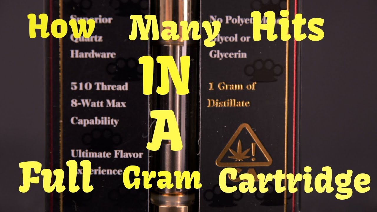 How Many Hits In A Full Gram Cartridge - YouTube - How Long Does A Gram Cart Last