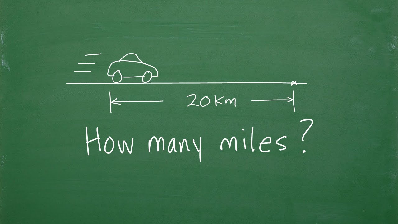 How many Miles is 20 Kilometers? - YouTube - How Many Miles Is 82 Kilometers