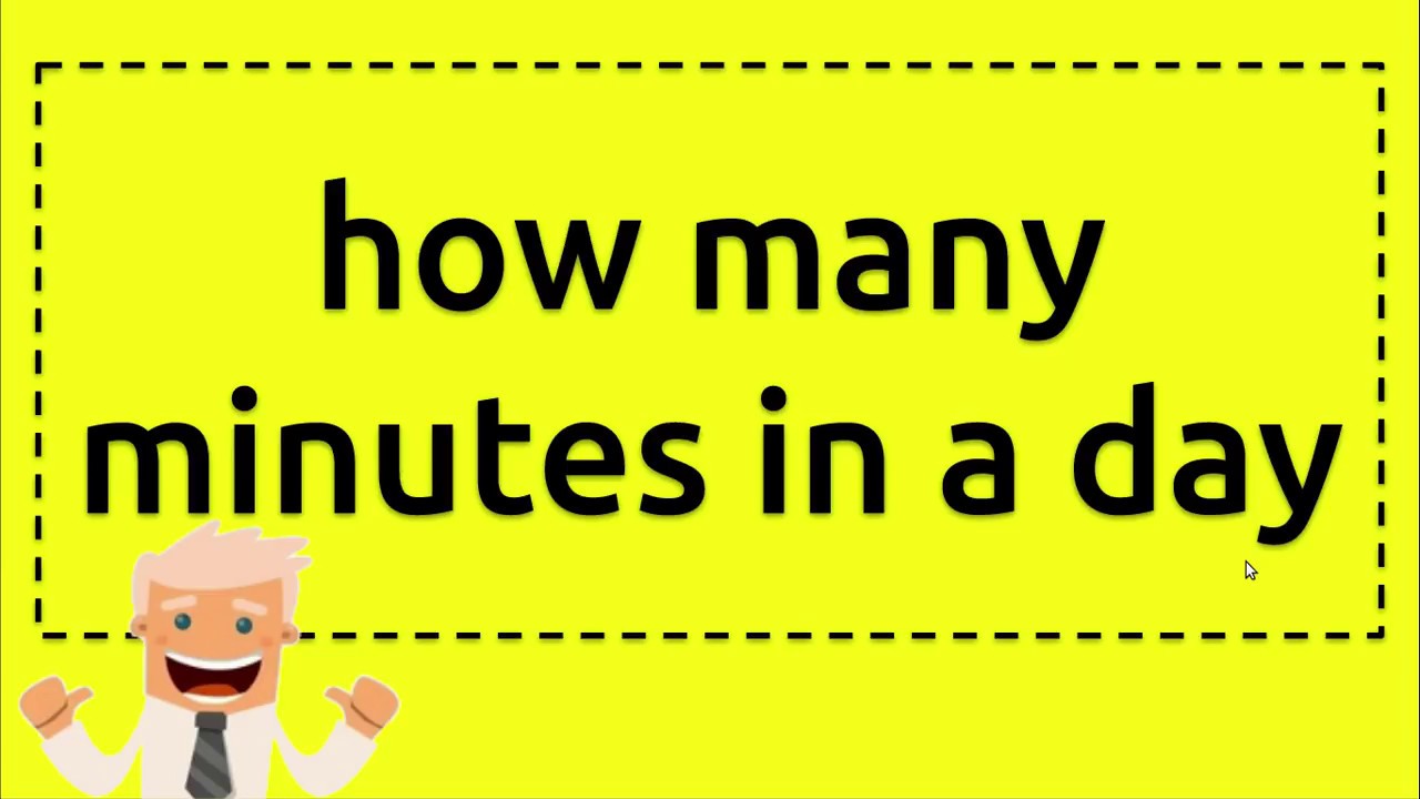 how many minutes in a day - YouTube - How Many Days Is 75000 Minutes