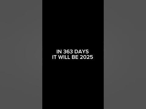 How many more days until 2025? - YouTube - How Many Days Until May 14 2025