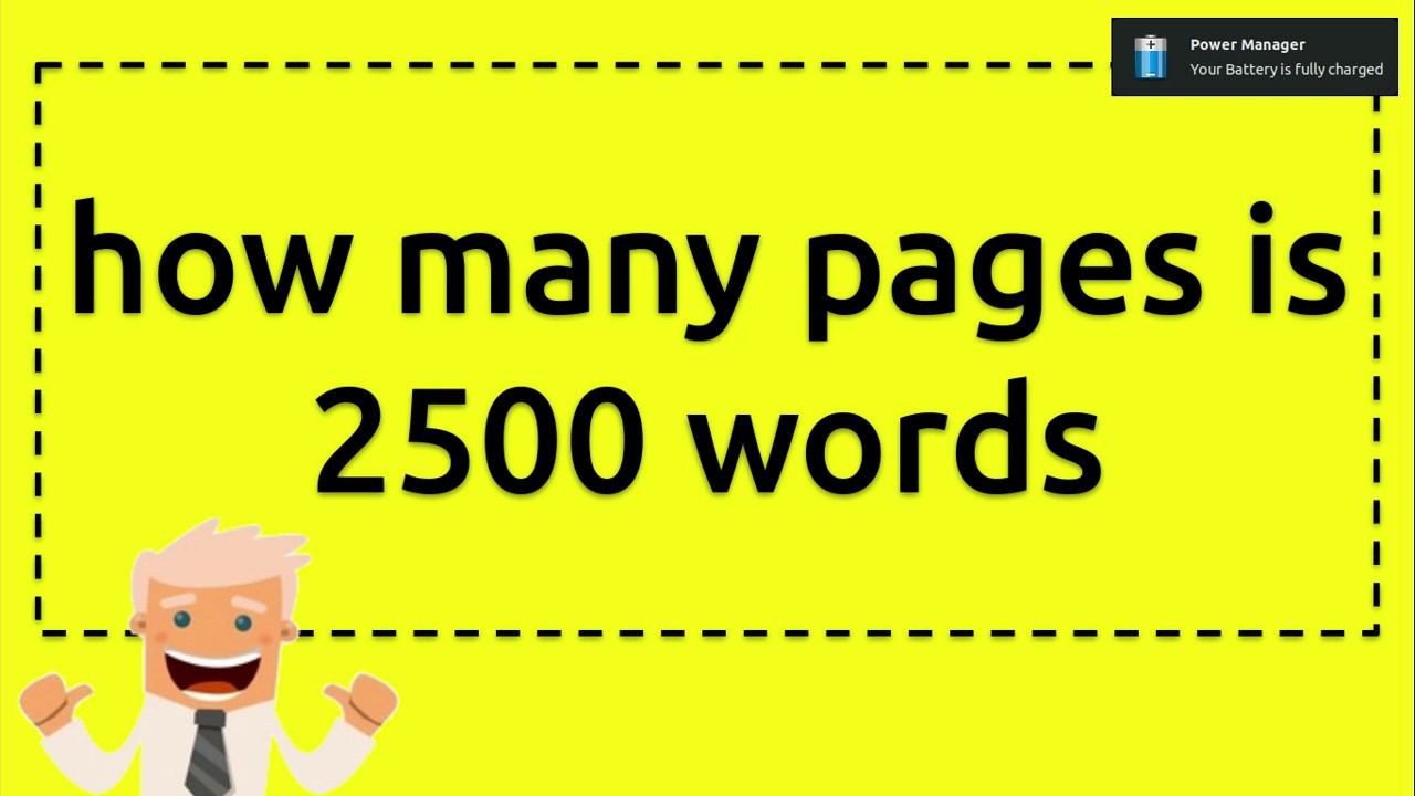 how many pages is 2500 words - YouTube - How Many Pages Is 15 000 Words