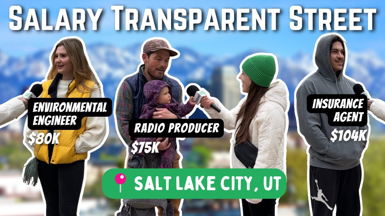 How much do you make? Salt Lake City, UT📍Salary Transparent Street - Average Income In Salt Lake City