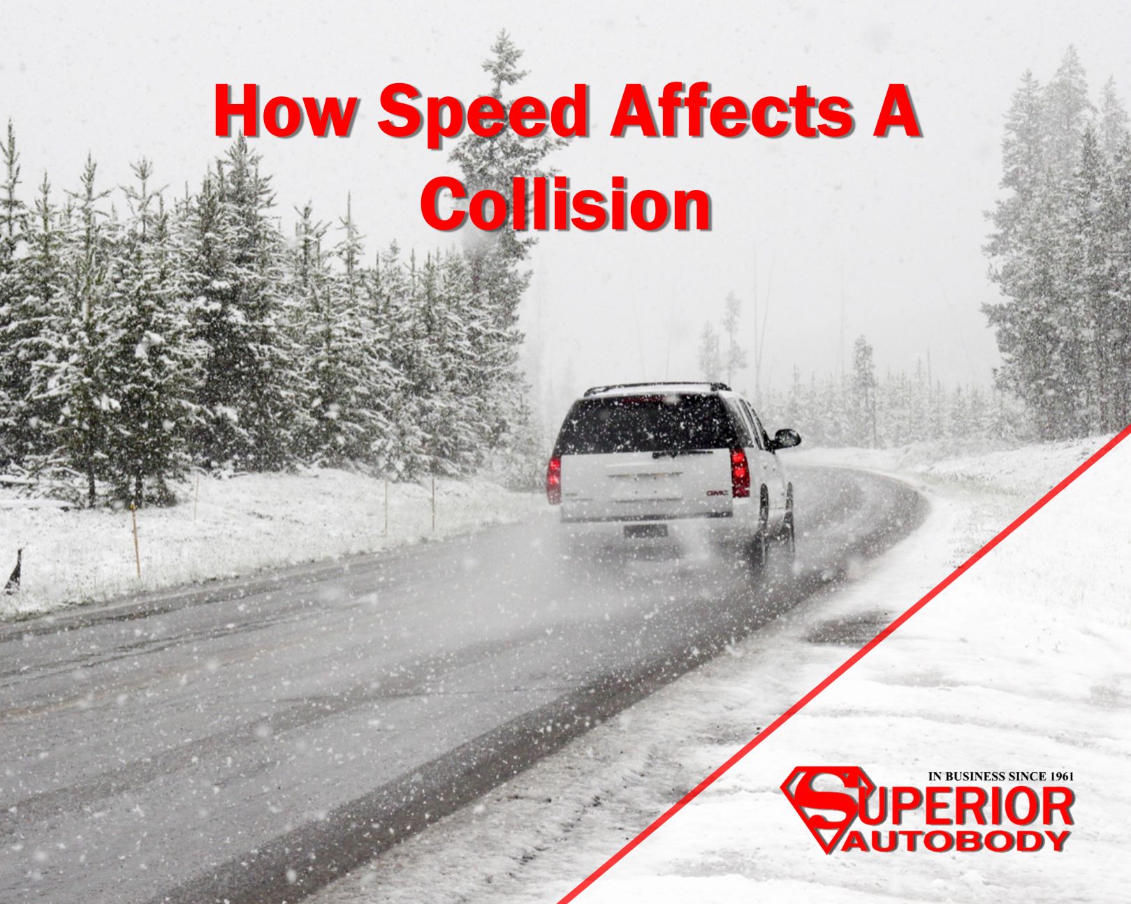 How Speed Affects A Collision - Superior Autobody - What Type Of Collision Could You Avoid By Speeding Up