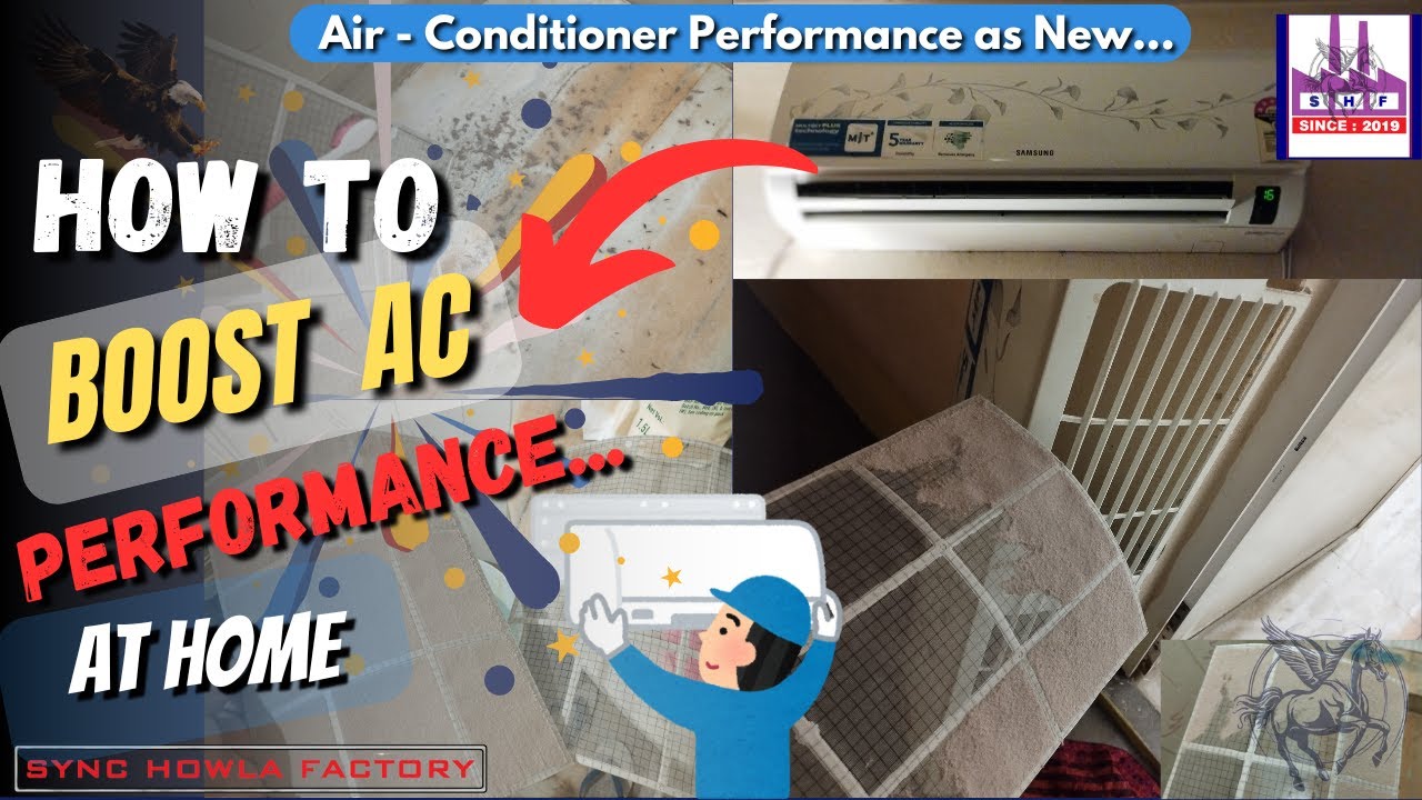How to Boost AC performance Easily at Home | Improve Air Conditioner - Does Setting Ac Lower Cool Faster