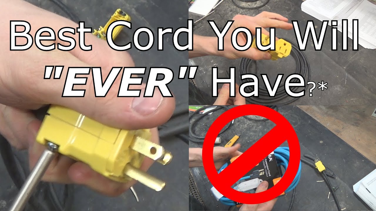 How To Build An Extension Cord/ Block Heater Cord [DIY And Industrial - Can Heaters Be Plugged Into Extension Cords