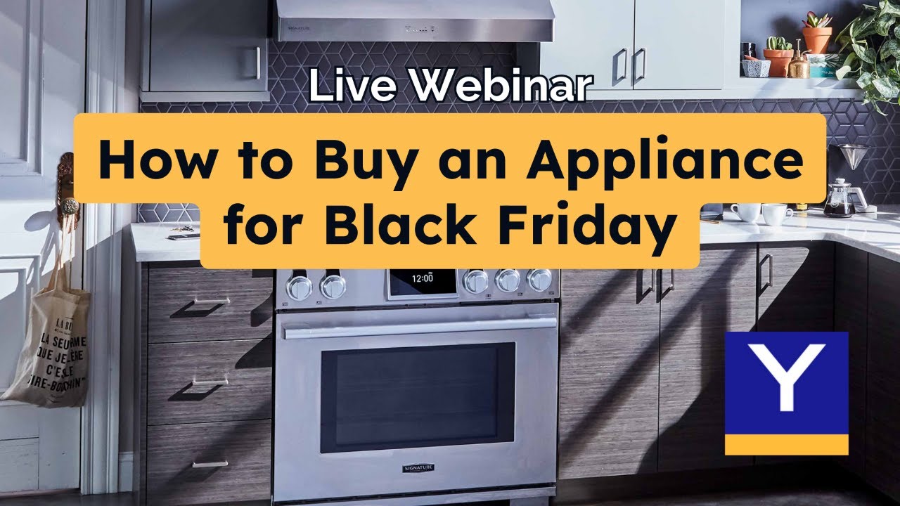 How to Buy an Appliance for Black Friday - YouTube - Do Washers And Dryers Go On Sale For Black Friday