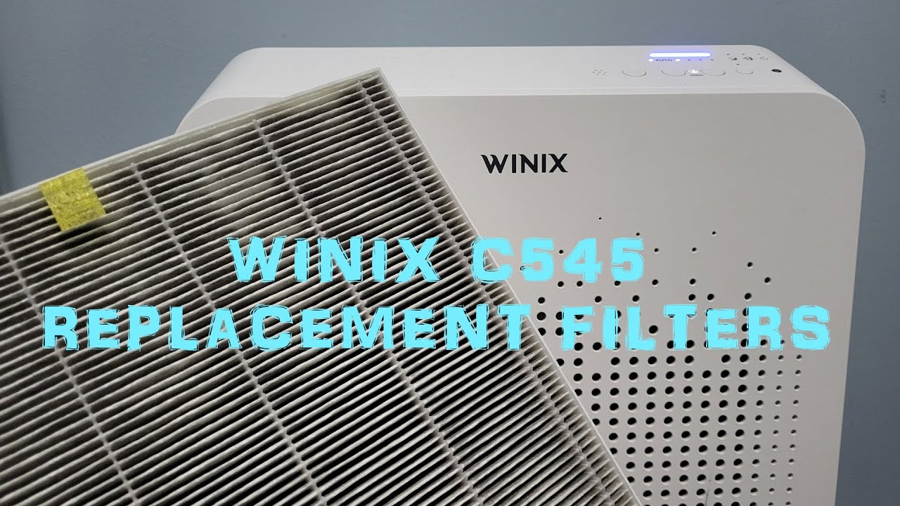 How To Change Filters For Winix C545 Air Purifier And Reset The - Winix C610 Air Purifier Filter Replacement
