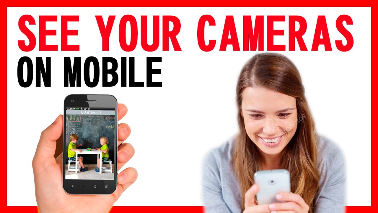 HOW to CONNECT security CAMERA to PHONE 👍 - YouTube - How To Turn A Phone Into A Security Camera