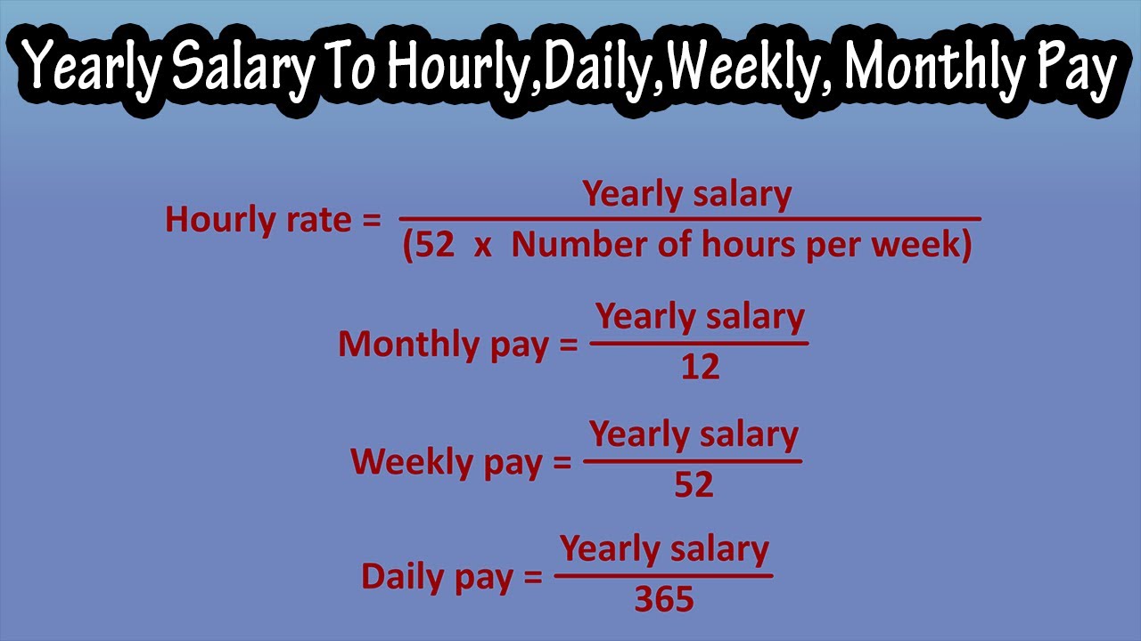 How Much Per Hour Is 48000 A Year